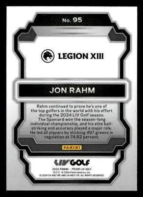 2024 Panini Prizm LIV #95 Jon Rahm Statistical Leaders - Other