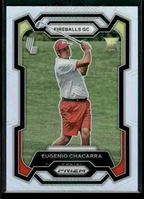 2024 Panini Prizm LIV Eugenio Chacarra #21 Silver Fireballs - Other
