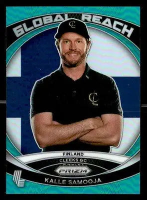 2024 Panini Prizm LIV Global Reach - Teal #6 Kalle Samooja /199 - Other Sports Card Single
