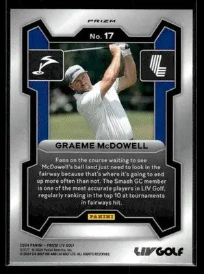 2024 Panini Prizm LIV Graeme McDowell #17a Silver Smash - Other