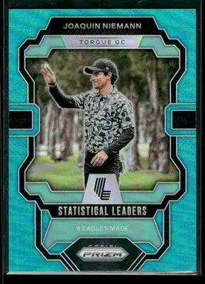 2024 Panini Prizm LIV Joaquin Niemann #89 Teal SN Torque - Other