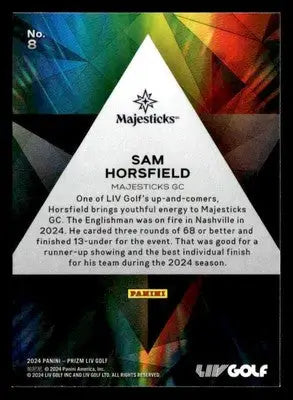 2024 Panini Prizm LIV Prizmatic #8 Sam Horsfield - Other