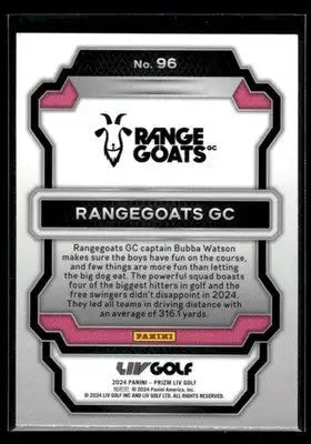 2024 Panini Prizm LIV RangeGoats #96 RangeGoats - Other