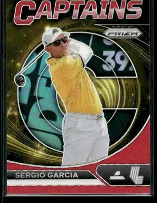 2024 Panini Prizm LIV Sergio Garcia #82 Red SN Fireballs - Other
