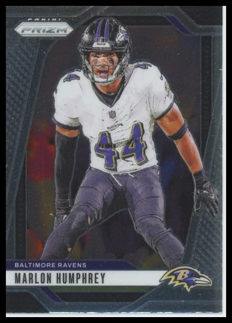 2024 Panini Prizm Marlon Humphrey #24 Baltimore Ravens Football Card NFL Sports