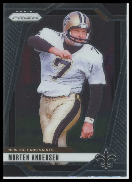 2024 Panini Prizm Morten Andersen 211 New Orleans Saints - Football Card Single