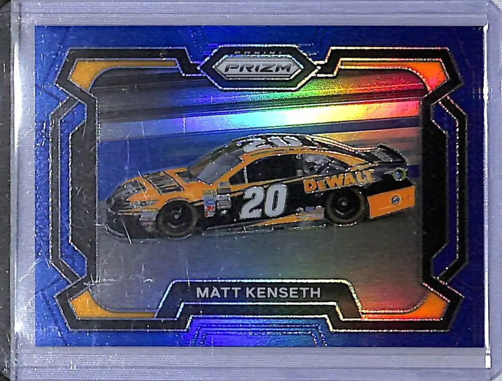 2024 Panini Prizm NASCAR Blue #90 Matt Kenseth NM-MT 139/199 - Racing Card Single