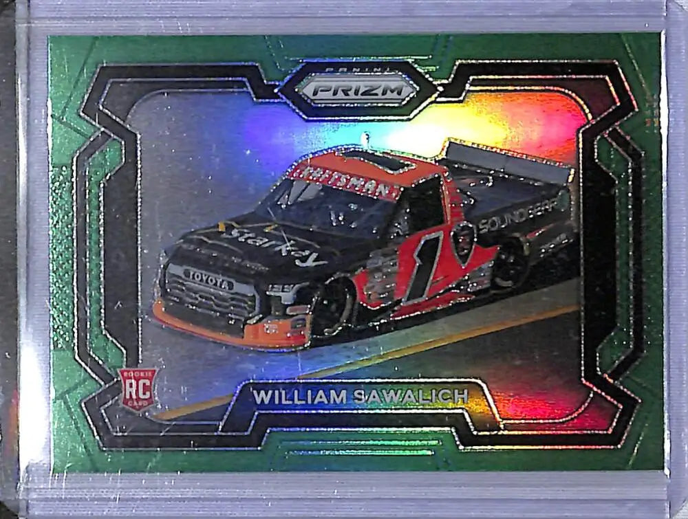 2024 Panini Prizm NASCAR Green #35 William Sawalich NM-MT RC Rookie - Racing Card Single