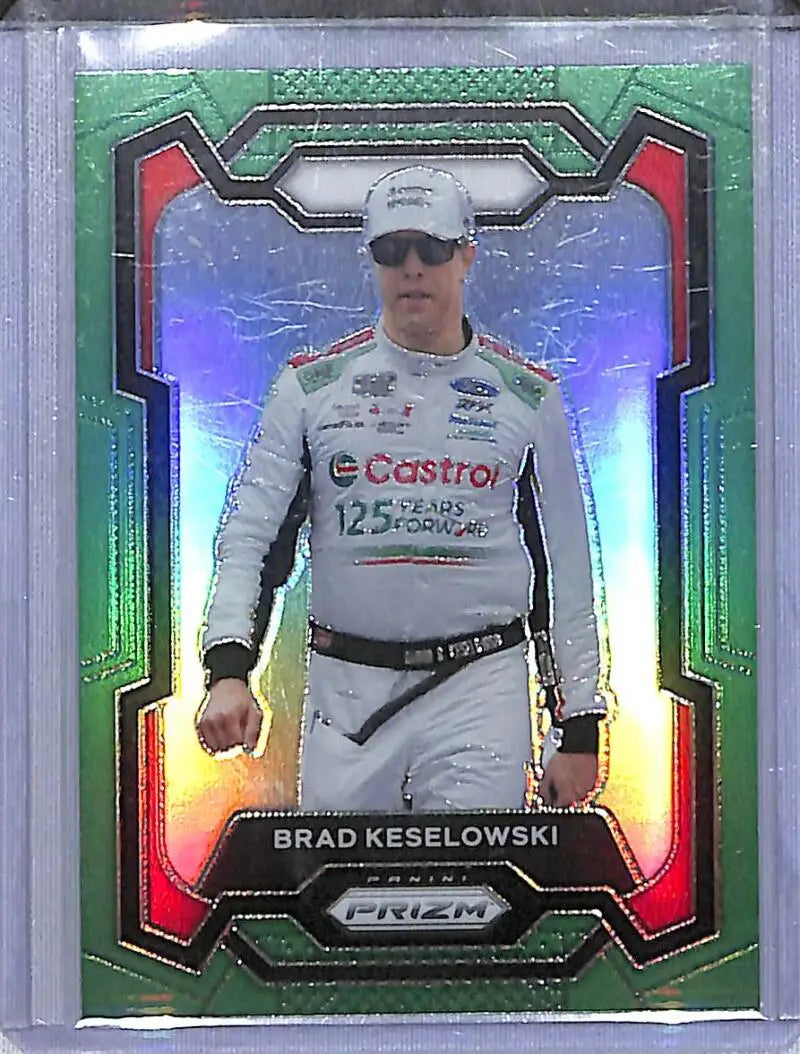 2024 Panini Prizm NASCAR Green #47 Brad Keselowski NM-MT - Racing Card Single