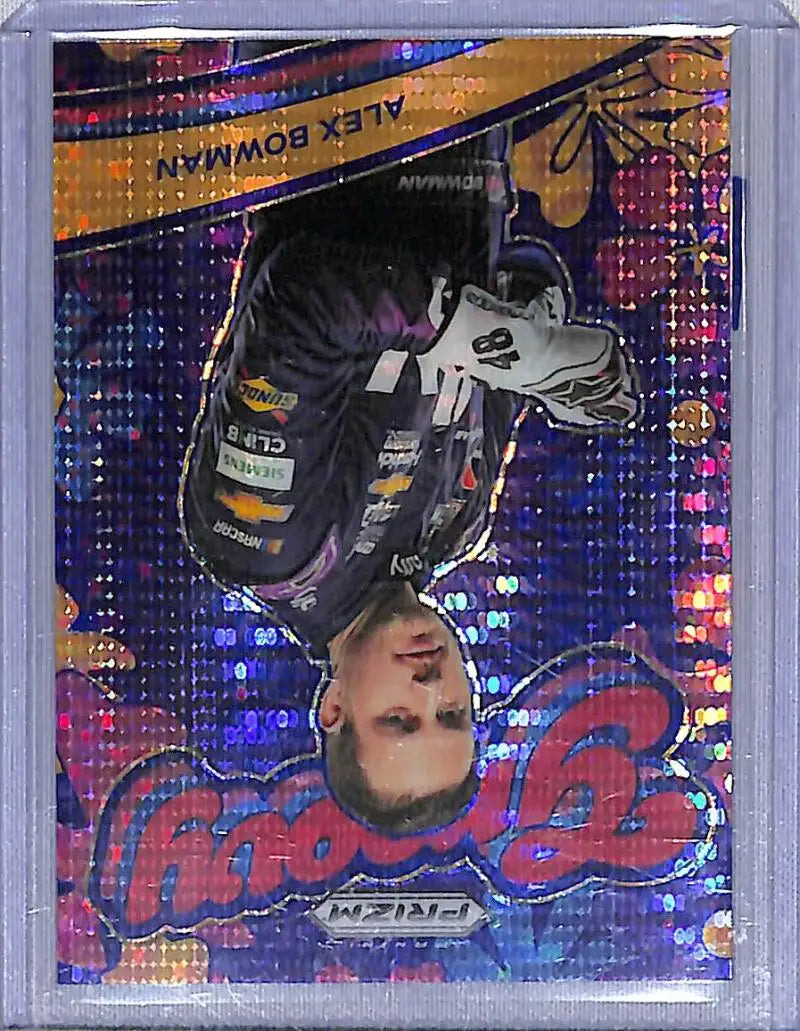2024 Panini Prizm NASCAR Groovy #5 Alex Bowman NM-MT 166/199 - Racing Card Single