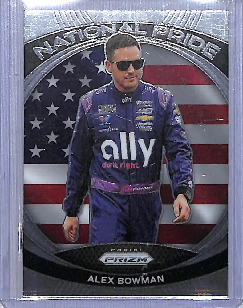 2024 Panini Prizm NASCAR National Pride #15 Alex Bowman NM-MT - Racing Card Single