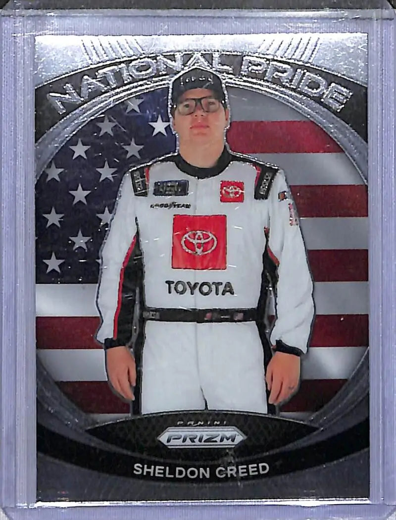 2024 Panini Prizm NASCAR National Pride #20 Sheldon Creed NM-MT - Racing Card Single
