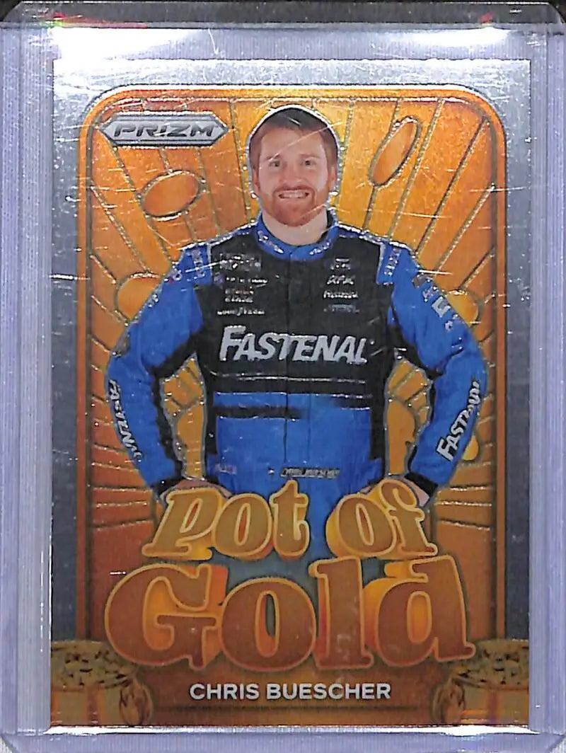 2024 Panini Prizm NASCAR Pot of Gold #23 Chris Buescher NM-MT - Racing Card Single