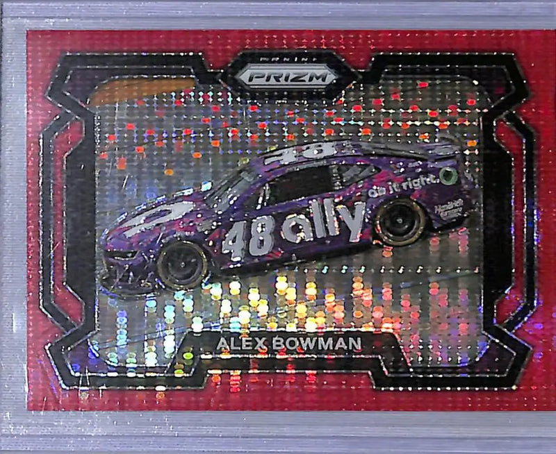 2024 Panini Prizm NASCAR Red #83 Alex Bowman NM-MT 26/199 - Racing Card Single