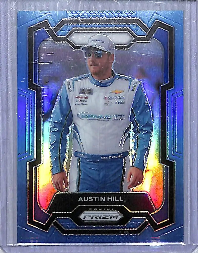 2024 Panini Prizm NASCAR Sky Blue #1 Austin Hill NM-MT 47/49 - Racing Card Single
