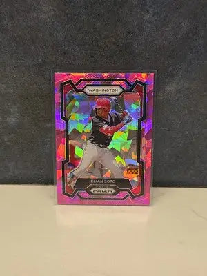 2024 Panini Prizm - Pink Ice Prizm #157 Elian Soto - Baseball Card Single
