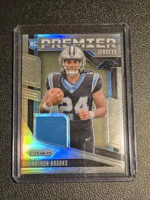 2024 Panini Prizm #PJ-JBS Jonathon Brooks Premier Jerseys - Football Card Single