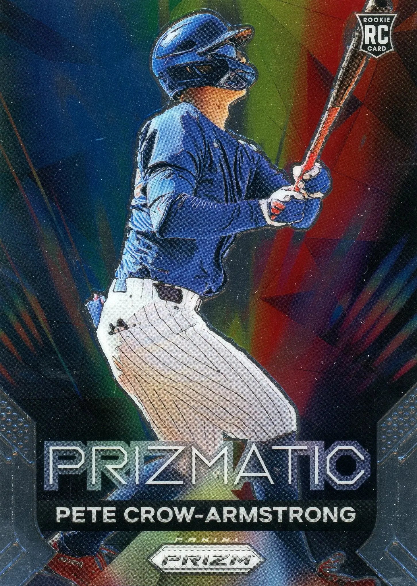 2024 Panini Prizm Prizmatic Pete Crow-Armstrong #17 Cubs RC - Baseball Card Single