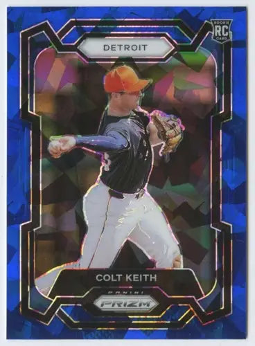 2024 Panini Prizm Prizms Blue Ice #25 Colt Keith NM-MT Tigers ID:76484 - Baseball Card Single