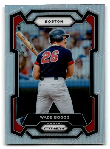 2024 Panini Prizm Prizms Silver #12 Wade Boggs NM-MT Red Sox ID:76496 - Baseball Card Single