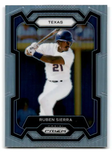 2024 Panini Prizm Prizms Silver #124 Ruben Sierra NM-MT Rangers ID:76500 - Baseball Card Single