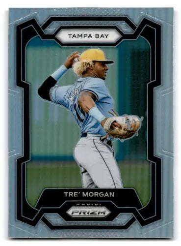 2024 Panini Prizm Prizms Silver #300 Tre’ Morgan NM-MT Rays ID:76507 - Baseball Card Single
