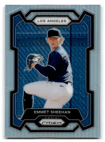 2024 Panini Prizm Prizms Silver #54 Emmet Sheehan NM-MT Dodgers ID:76497 - Baseball Card Single
