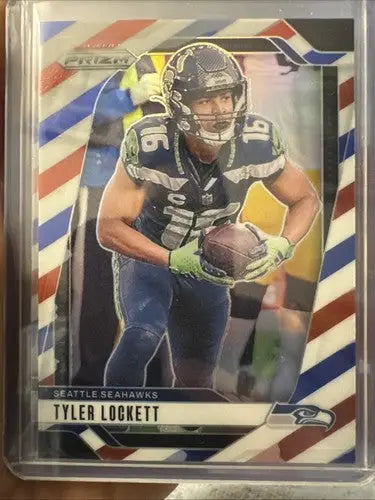 2024 Panini Prizm Red White & Blue Prizm Seahawks 4 Card Lot. - Football Card Single