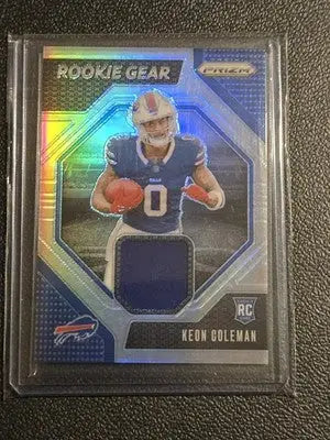 2024 Panini Prizm #RG-KCN Keon Coleman Rookie Gear - Football Card Single