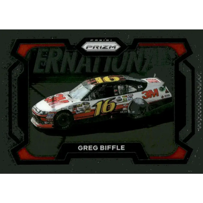 2024 Panini Prizm Rides #13 Greg Biffle NM-MT 3M/Roush Fenway Racing/Ford Racing Card - Racing Card Single
