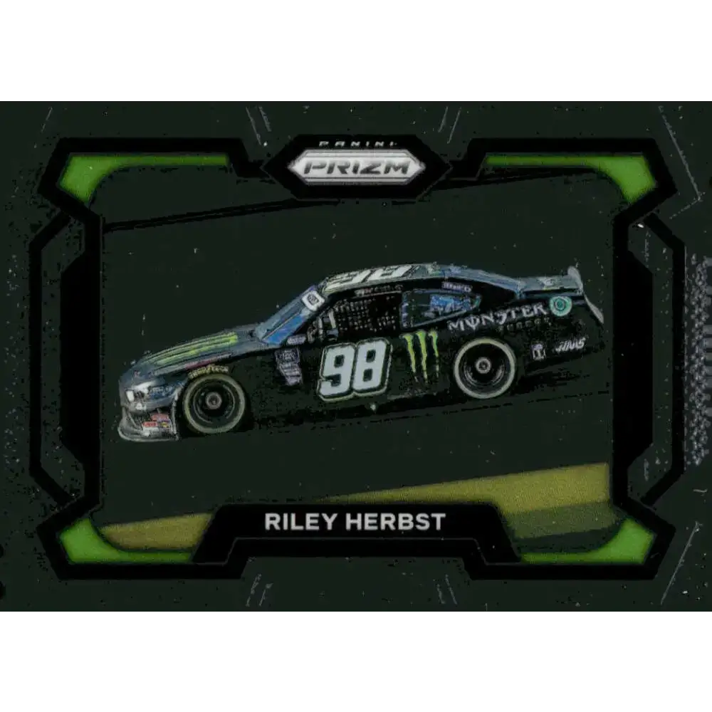 2024 Panini Prizm Rides #30 Riley Herbst NM-MT Monster/Stewart-Haas Racing/Ford Racing Card - Racing Card Single