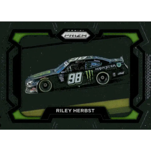 2024 Panini Prizm Rides #30 Riley Herbst NM-MT Monster/Stewart-Haas Racing/Ford Racing Card - Racing Card Single