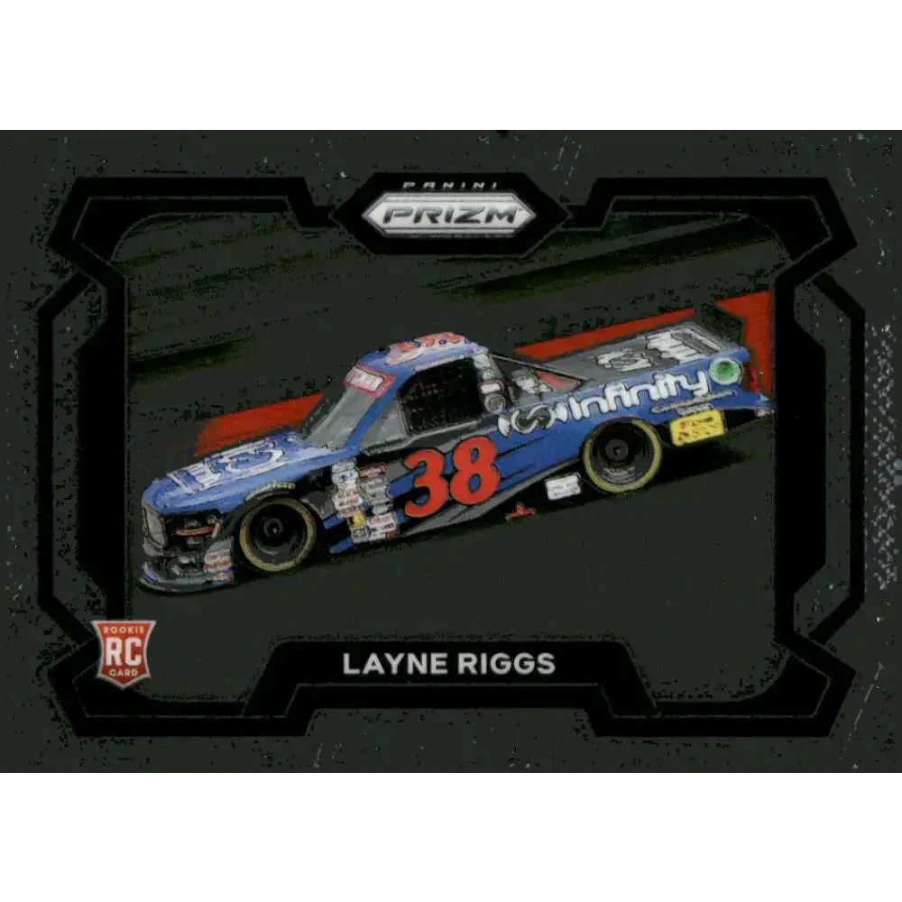 2024 Panini Prizm Rides #32 Layne Riggs NM-MT Infinity Communications Group/Front Row Motorsports/Ford Racing Card