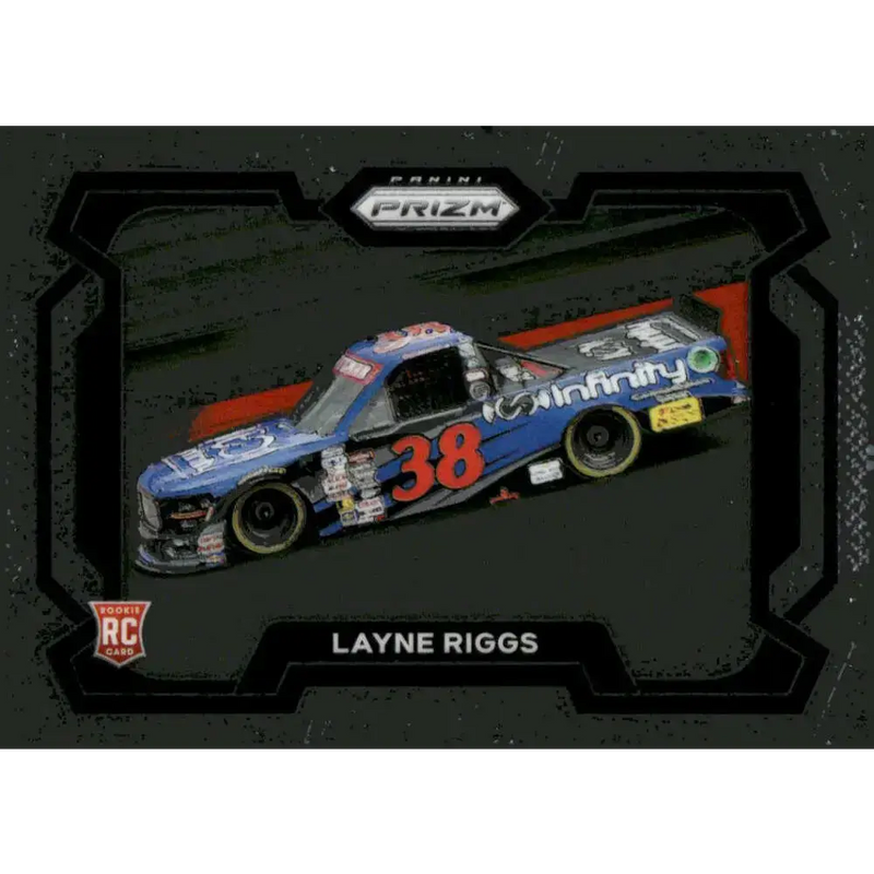 2024 Panini Prizm Rides #32 Layne Riggs NM-MT Infinity Communications Group/Front Row Motorsports/Ford Racing Card