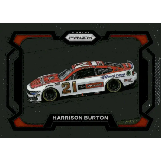 2024 Panini Prizm Rides #39 Harrison Burton NM-MT Motorcraft/Wood Brothers Racing/Ford Racing Card - Racing Card Single