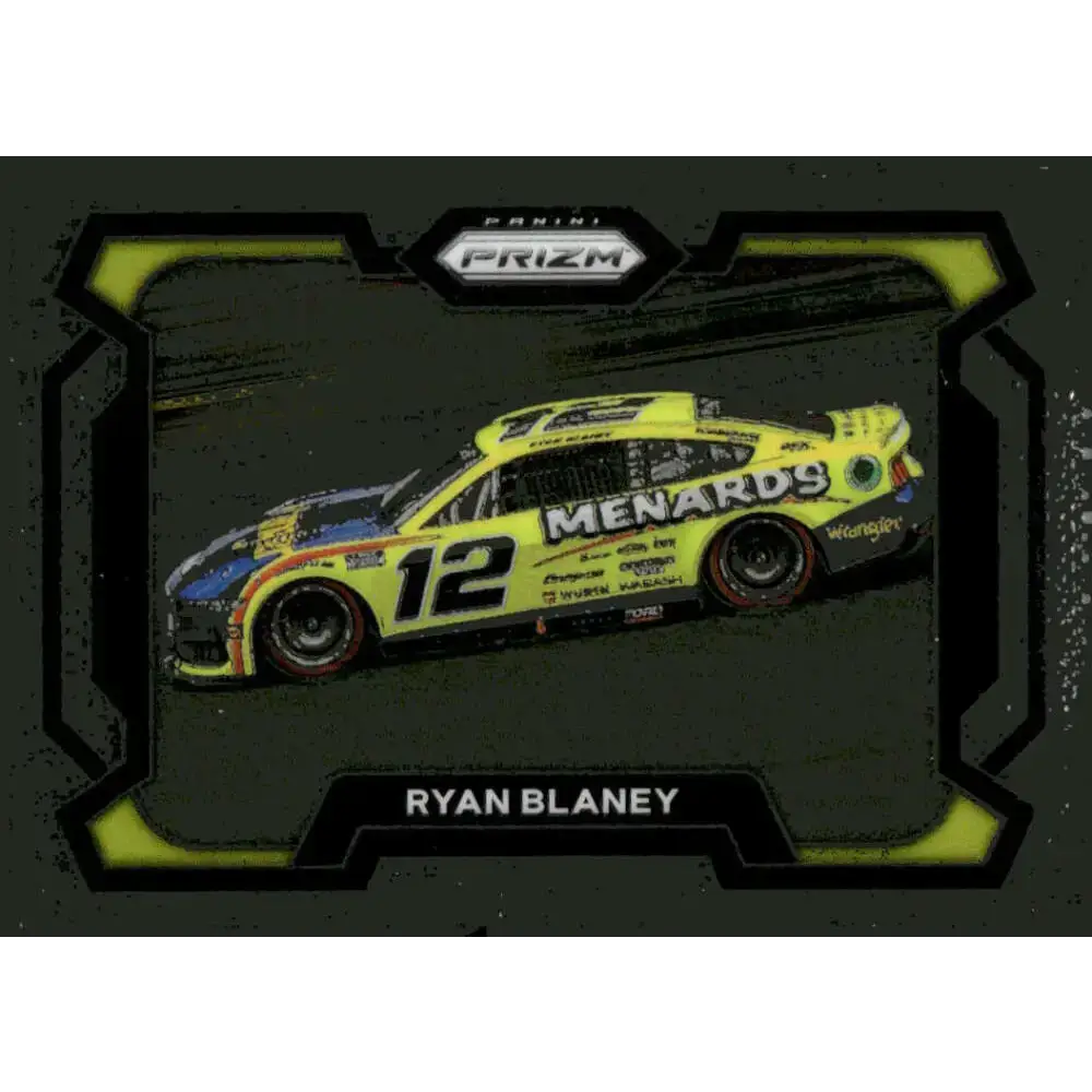 2024 Panini Prizm Rides #50 Ryan Blaney NM-MT Menards/Team Penske/Ford Racing Card - Racing Card Single