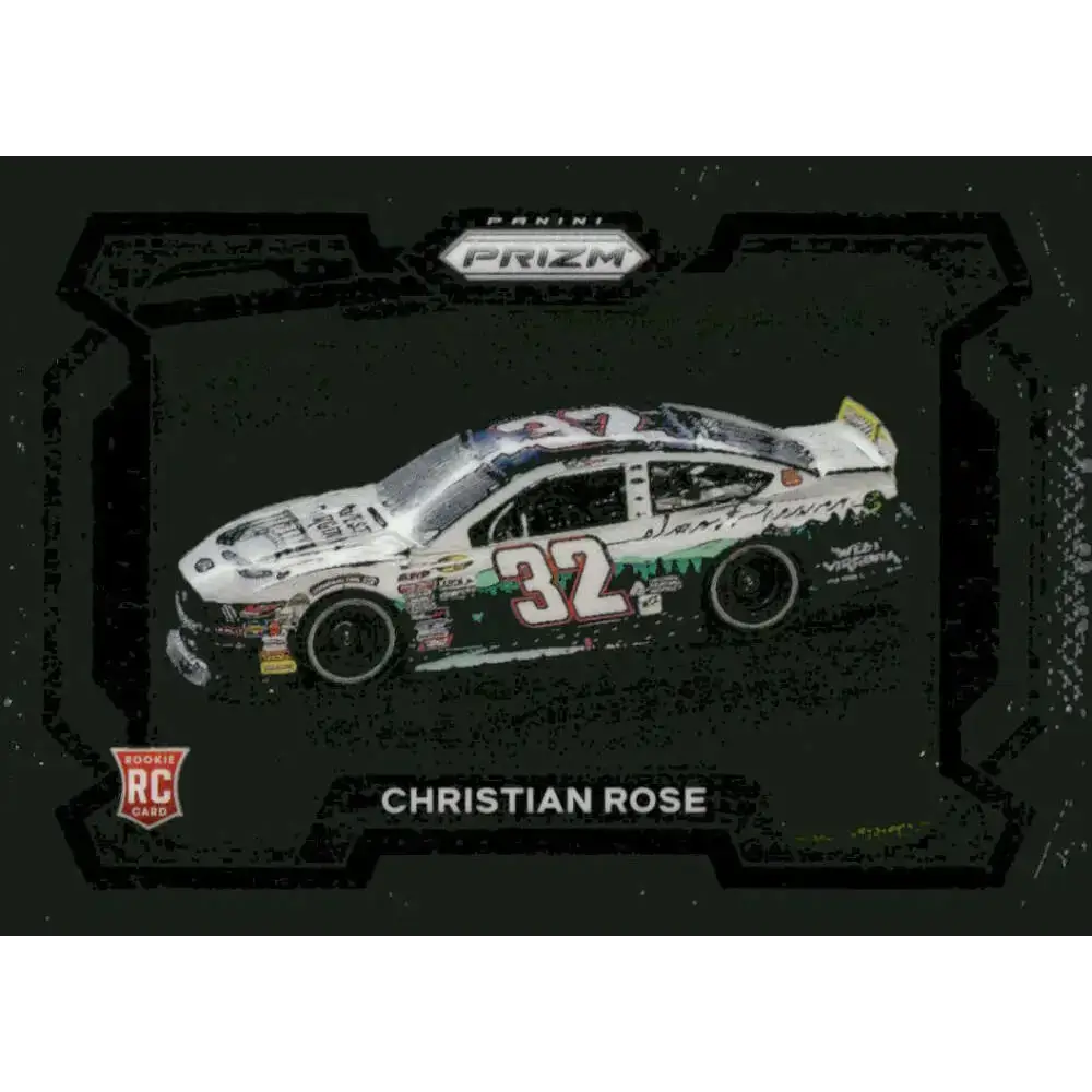 2024 Panini Prizm Rides #53 Christian Rose NM-MT Visit West Virginia/AM Racing/Ford Racing Card - Racing Card Single