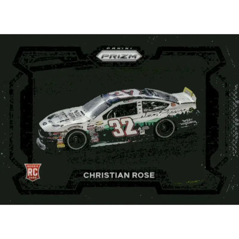 2024 Panini Prizm Rides #53 Christian Rose NM-MT Visit West Virginia/AM Racing/Ford Racing Card - Racing Card Single