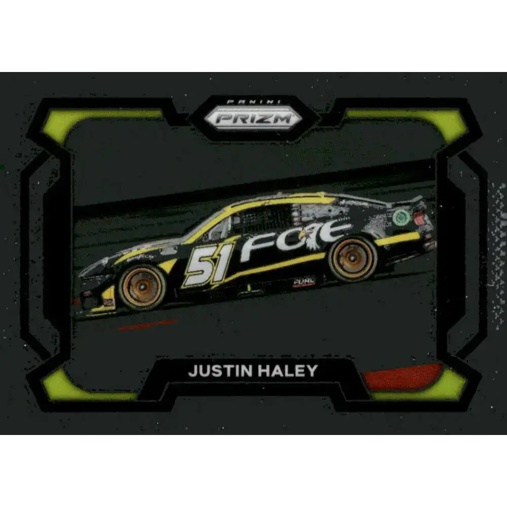 2024 Panini Prizm Rides #54 Justin Haley NM-MT Fraternal Order of Eagles/Rick Ware Racing/Ford Racing Card - Racing