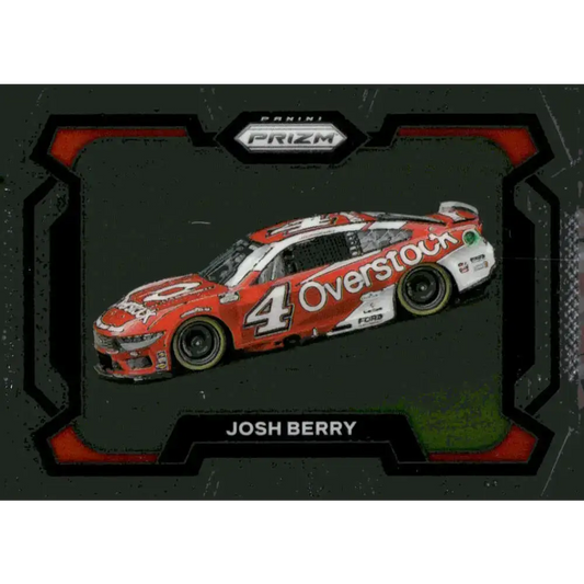 2024 Panini Prizm Rides #55 Josh Berry NM-MT Overstock/Stewart-Haas Racing/Ford Racing Card - Racing Card Single