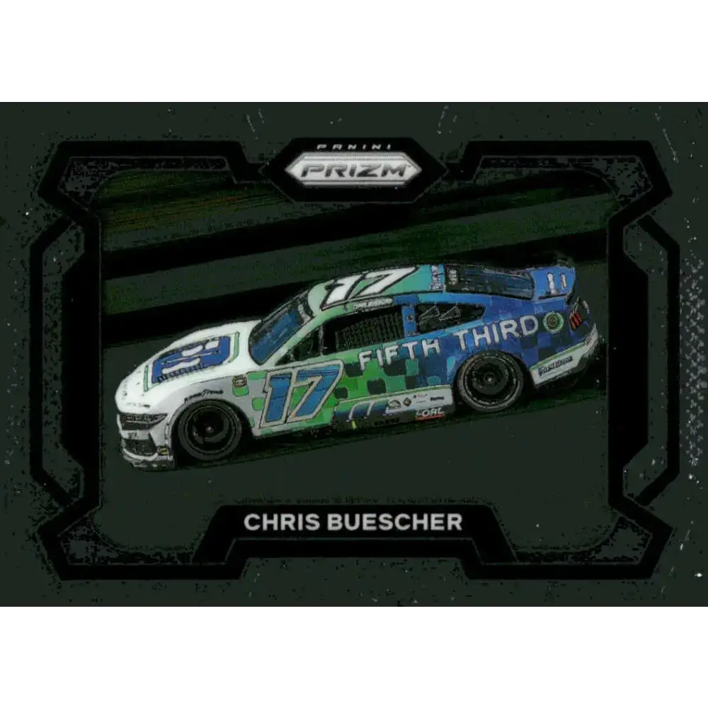 2024 Panini Prizm Rides #79 Chris Buescher NM-MT Fifth Third Bank/Roush Fenway Racing/Ford Racing Card - Racing Card