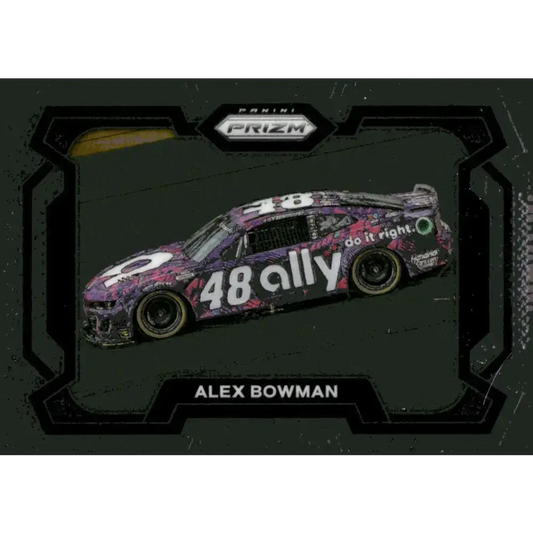2024 Panini Prizm Rides #83 Alex Bowman NM-MT Ally Financial/Hendrick Motorsports/Chevrolet Racing Card - Racing Card