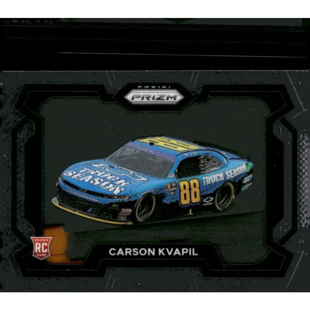 2024 Panini Prizm Rides #85 Carson Kvapil NM-MT Chevy Truck Season/JR Motorsports/Chevrolet Racing Card - Racing Card
