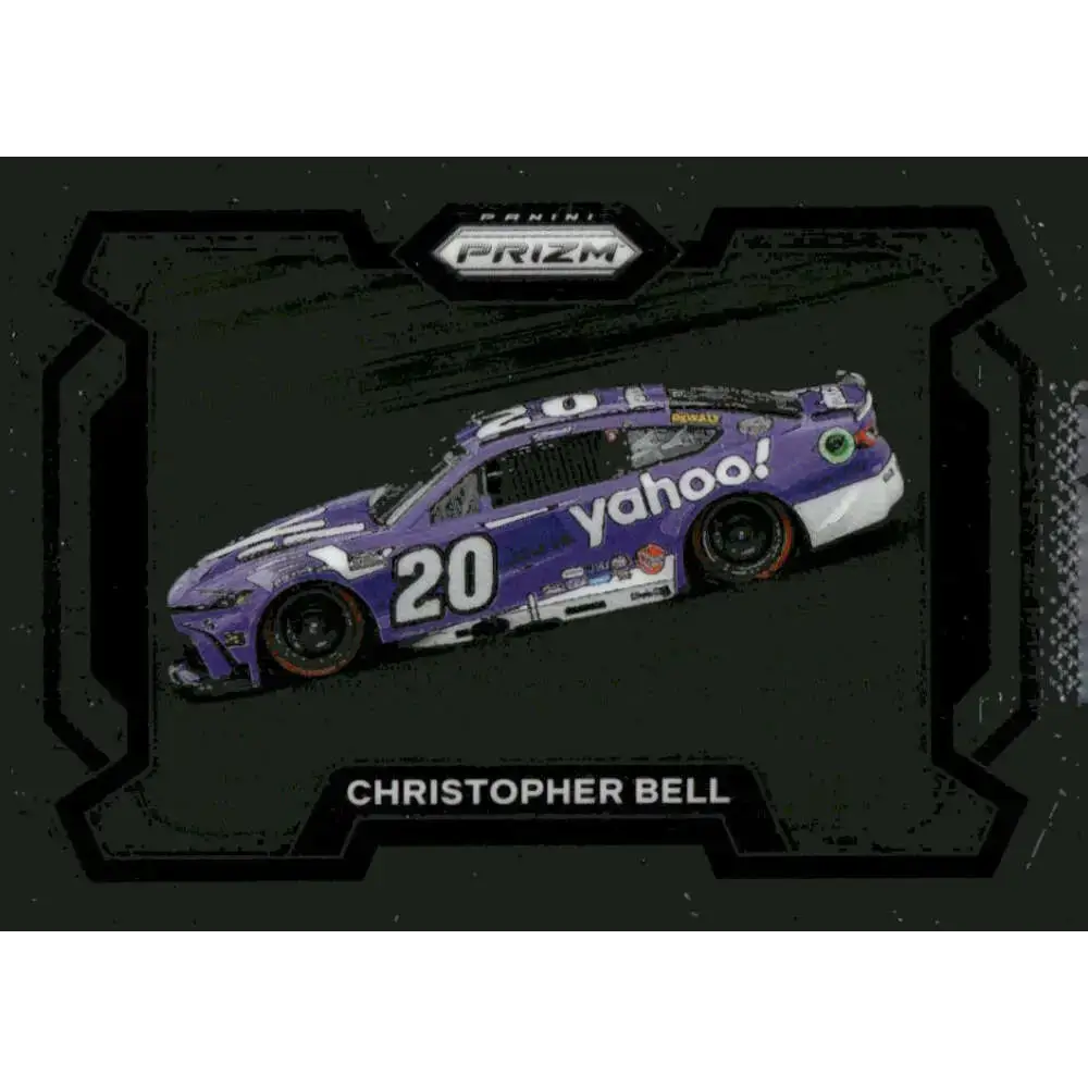 2024 Panini Prizm Rides #97 Christopher Bell NM-MT Yahoo/Joe Gibbs Racing/Toyota Racing Card - Racing Card Single