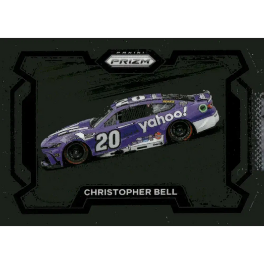 2024 Panini Prizm Rides #97 Christopher Bell NM-MT Yahoo/Joe Gibbs Racing/Toyota Racing Card - Racing Card Single