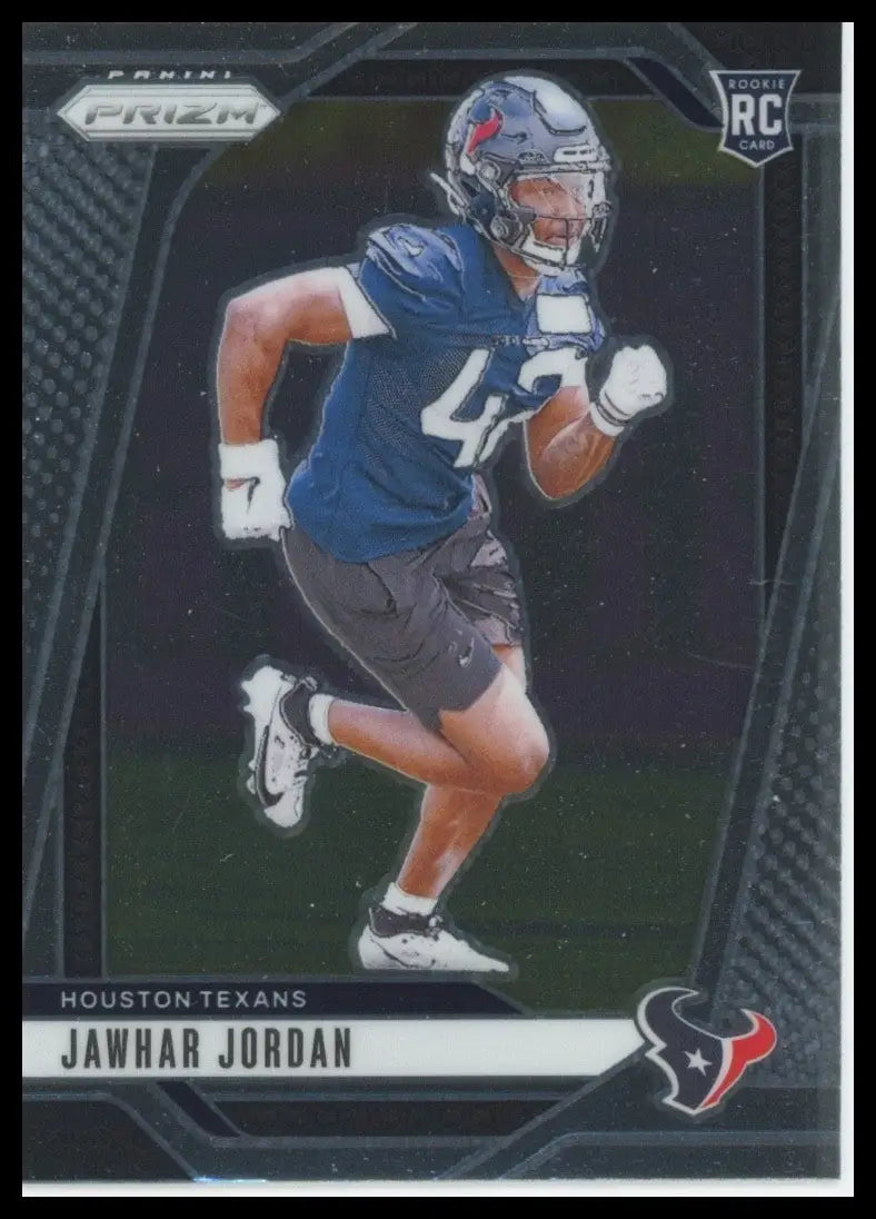 2024 Panini Prizm Rookie Jawhar Jordan #346 Houston Texans Football Card NFL - Football Card Single