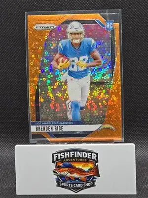 2024 Panini Prizm - Rookies Brenden Rice #313 Disco Prizm (RC) - Football Card Single