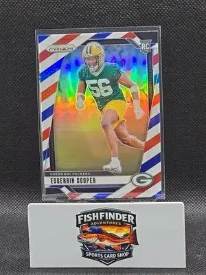 2024 Panini Prizm - Rookies Edgerrin Cooper #331 Red White & Blue Prizm (RC) - Football Card Single