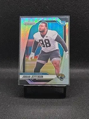 2024 Panini Prizm - Rookies Jordan Jefferson #358 Silver Prizm (RC) - Football Card Single