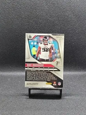 2024 Panini Prizm Rookies Ruke Orhorhoro #386 Orange Lazer Prizm (RC) - Football Card Single